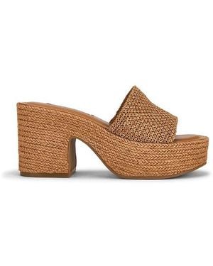 Steve Madden Trippy Platform Sandal - White