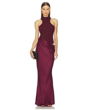 Camila Coelho Estrella Maxi Dress - Red