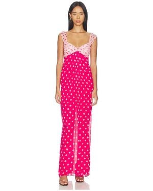 Saloni Kleid Chani - Pink