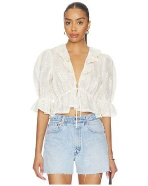 Tularosa Elisa Blouse - White