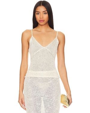 Asta Resort Carolina Camisole - White