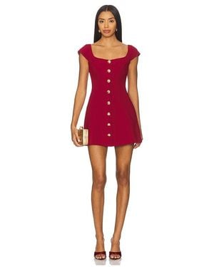 Amanda Uprichard Abella Dress - Red