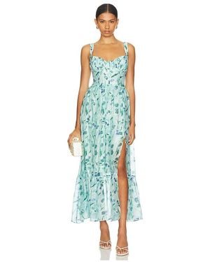 Astr ROBE MI-LONGUE KELBY - Blanc