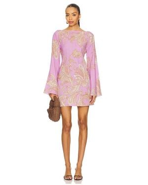 Hemant & Nandita Kurzes Kleid - Pink
