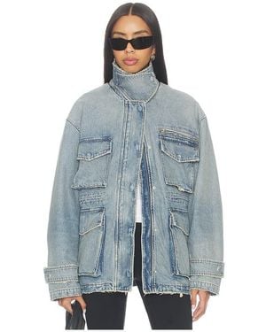 Agolde Jacke Aubrey - Blau