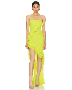 Nbd Vestido Nehna En Color Verde Talla (También En Xs, S) - Amarillo