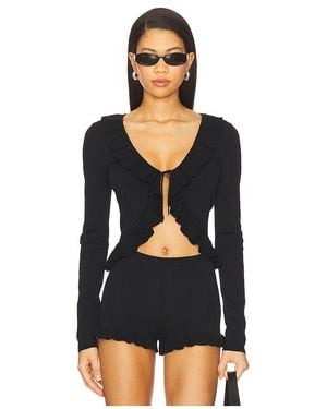 MAJORELLE Cardigan Layilah - Schwarz