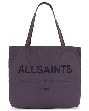 AllSaints Future Tote - Purple
