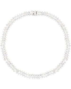 Eddie Borgo Marquise Riviera Necklace - White