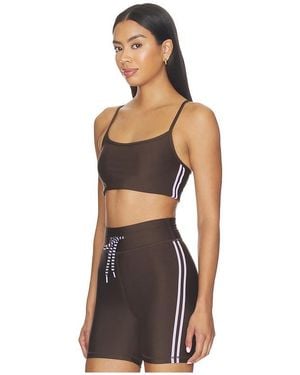 The Upside Oxford Hutton Scoop Sports Bra - Black