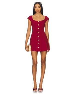 Amanda Uprichard Kleid Abella - Rot