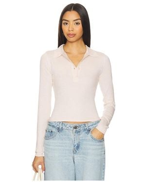 SNDY'S Veda Long Sleeve Top - White