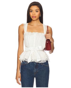 For Love & Lemons Sweet Summer Top - Blue