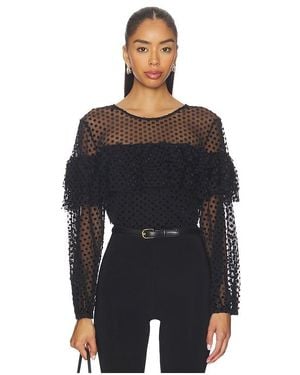Ba&sh Raff Top - Black