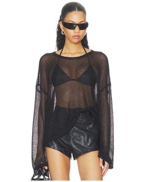 Lioness Bloom Long Sleeve Top En Color Negro Talla (También En Xxs, Xs, S, M, Xl)