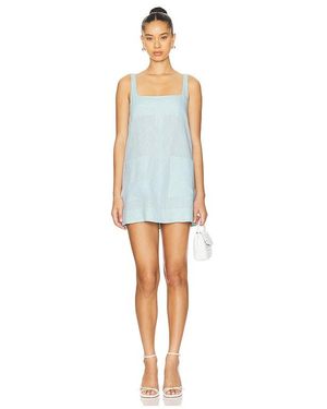 Bondi Born Leiden A-Line Mini Dress - Blue