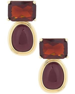 retroféte Beth Earring - Metallic