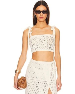 Tularosa Thea Top - White