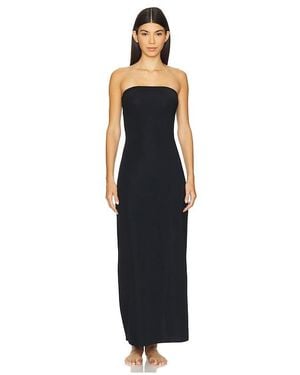 Commando Classic Strapless Maxi Slip - Black
