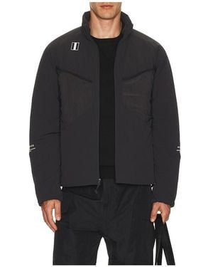 White/space Insulated Midlayer Cargo Jacket - Black