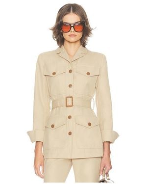 Helsa The Leisure Suit Jacket - Natural