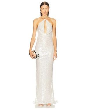 Michael Costello Abendkleid Lucie - Weiß