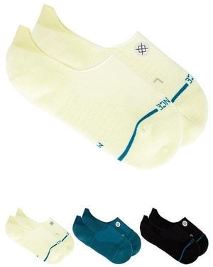 Stance Light No Show 3 Pack Socks - White