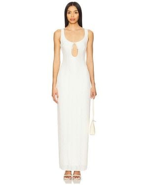 MORE TO COME Audrey Maxi Dress - White