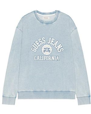 Guess Crew Neck Sweatshirt - Blue