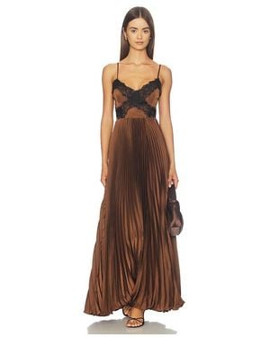 Astr Andy Dress - Brown