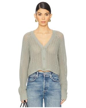 SABLYN Yasmeen Slouchy Cardigan - Blue