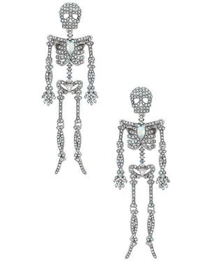 BaubleBar Bonafide Bones 3Dイヤリング - ブルー