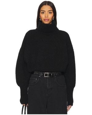 GRLFRND Elya Turtleneck Jumper - Black