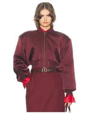 Helsa Blousons The Satin Puff - Rot