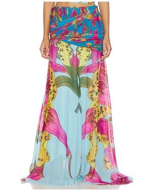 Muma World Amazonian Orchid Andressa Skirt - White