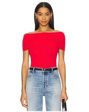 Astr Kylin Sweater Top - Red