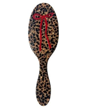 Solar Eclipse Cepillo De Pelo Leopard Bow Hair Brush En Color Belleza: Na Talla - Multicolor