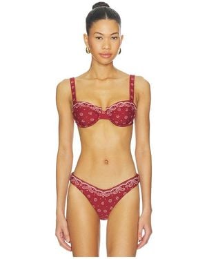 Devon Windsor Lara Bikini Top - Orange