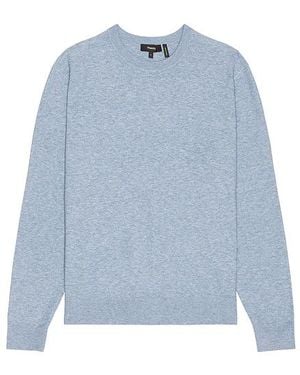 Theory Riland Crewneck Jumper - Blue