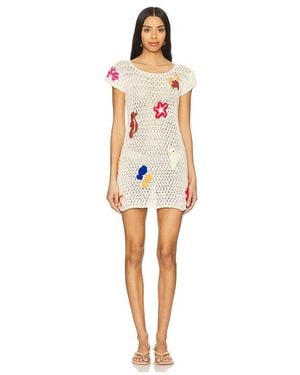 TACH Crochet Mini Dress - Natural