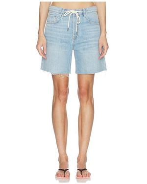 GRLFRND Bella Cut Off Drawstring En Color Azul Talla (También En 25, 26, 27, 28, 30, 31, 32)
