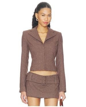 Amanda Uprichard Sutton Jacket - Brown