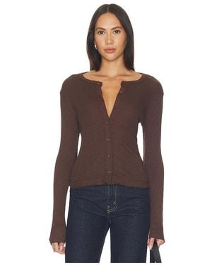 Bobi Ruffle Cardigan - Multicolor