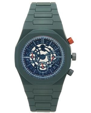 D1 Milano Polychrono 40.5Mm Watch - Green