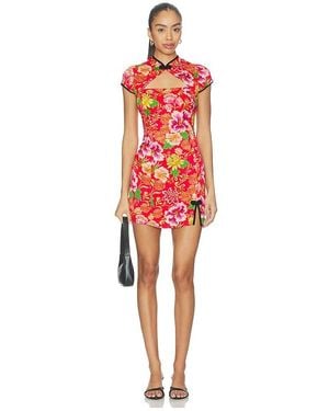Yumi Kim Vestido Shanghai En Color Rojo Talla (También En Xs, S, M)