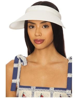 Malbon Claire Visor - White