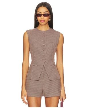 Astr Gisselle Vest - Brown