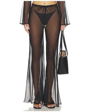 Shani Shemer Kairo Wide Leg Trousers - Black