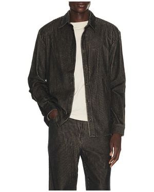 KROST Jordan Corduroy Shirt - Black