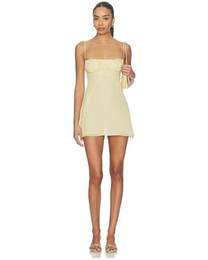 Asta Resort Valentina Mini Dress - Natural